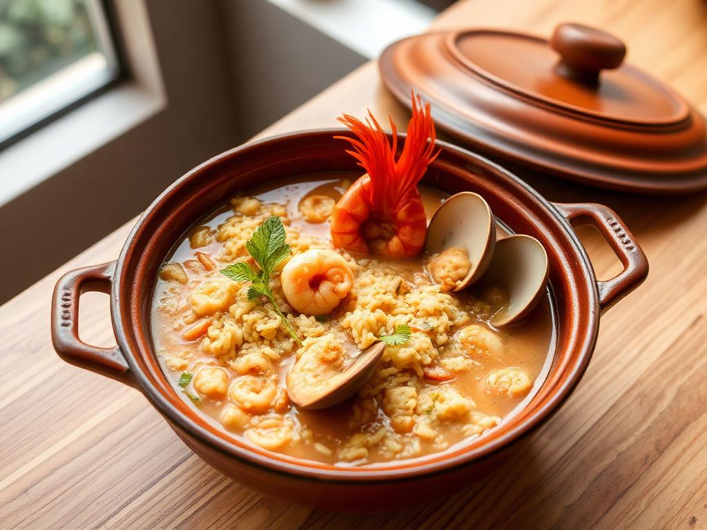 Arroz caldoso de marisco · mín. 2 personas