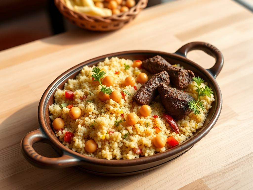 Cuscús de cordero