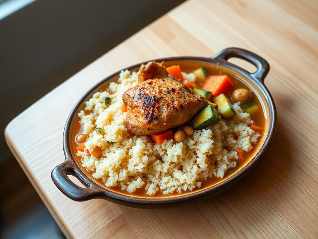 Cuscús de pollo