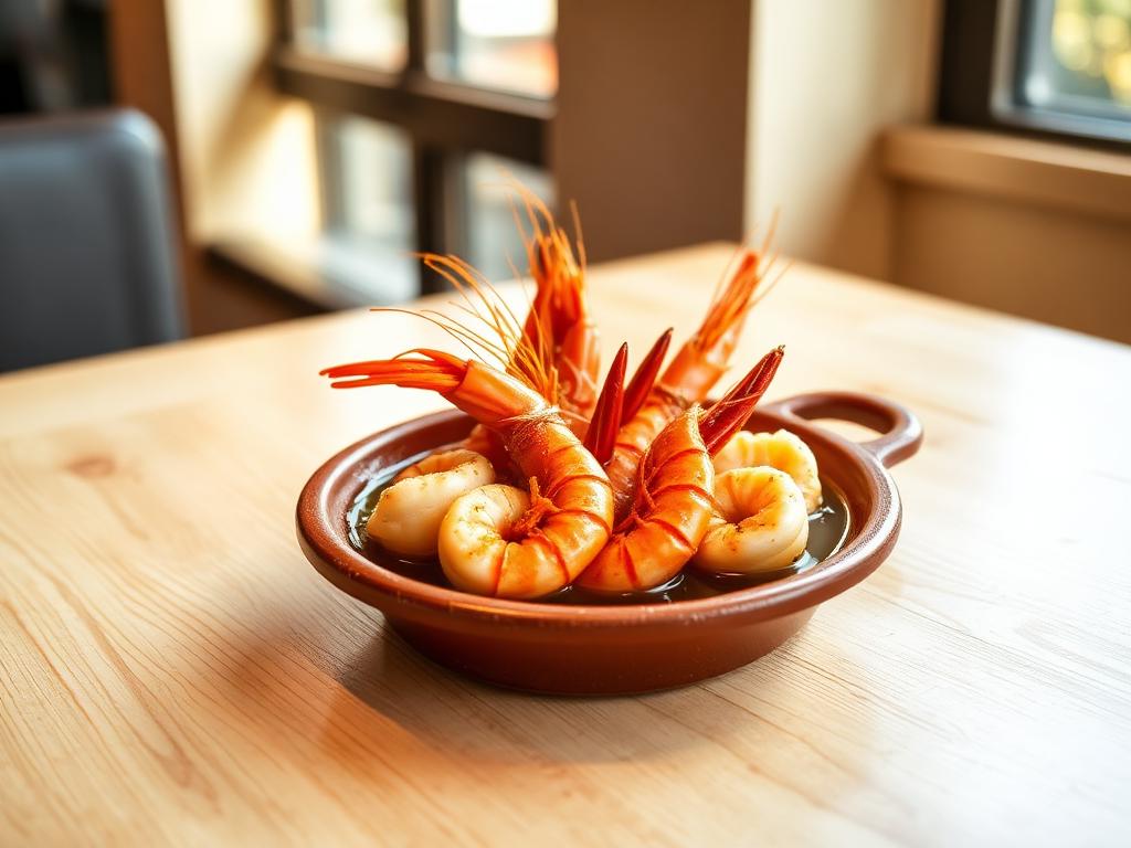 Gambas al ajillo