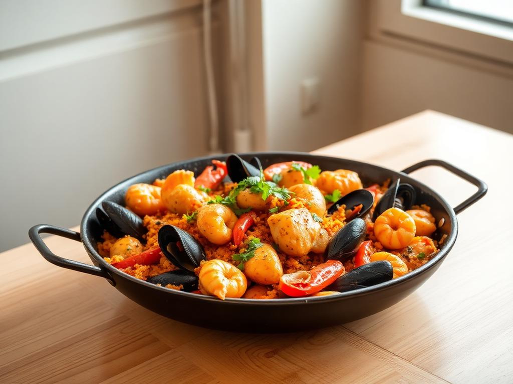 Paella mixta · mín. 2 personas