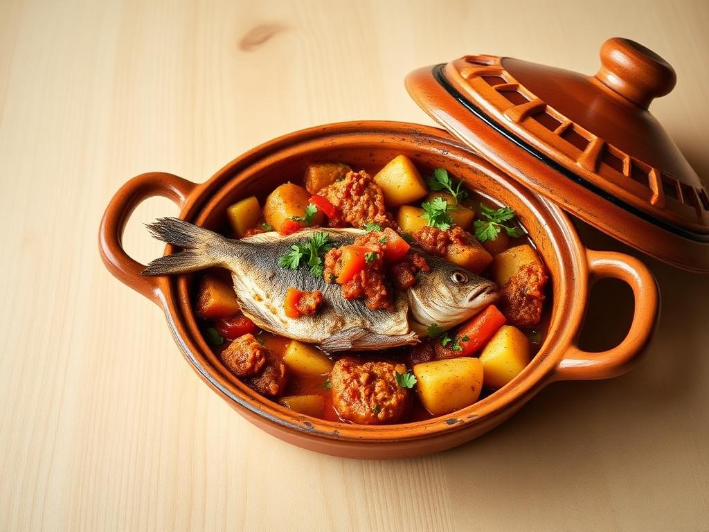 Tajín de pescado