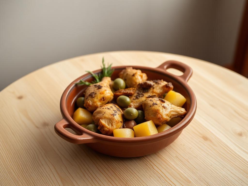 Tajín de pollo