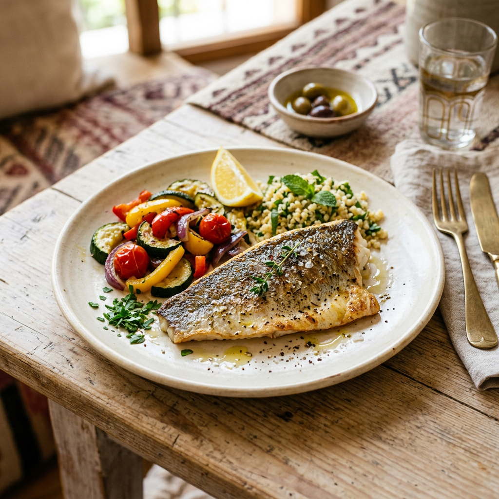 Filete de lubina